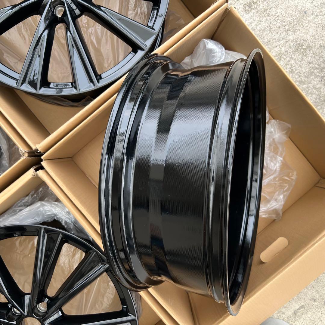 21インチグロスブラック レクサスRX Fスポーツ ホイール 21X8J +30