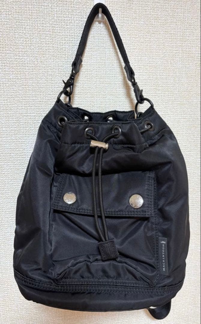 【美品】マッキントッシュ　バケットバッグ