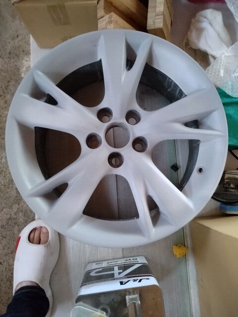 C*T様 希少20レクサスIS バージョンF純正18インチ　再塗装等　4本セット