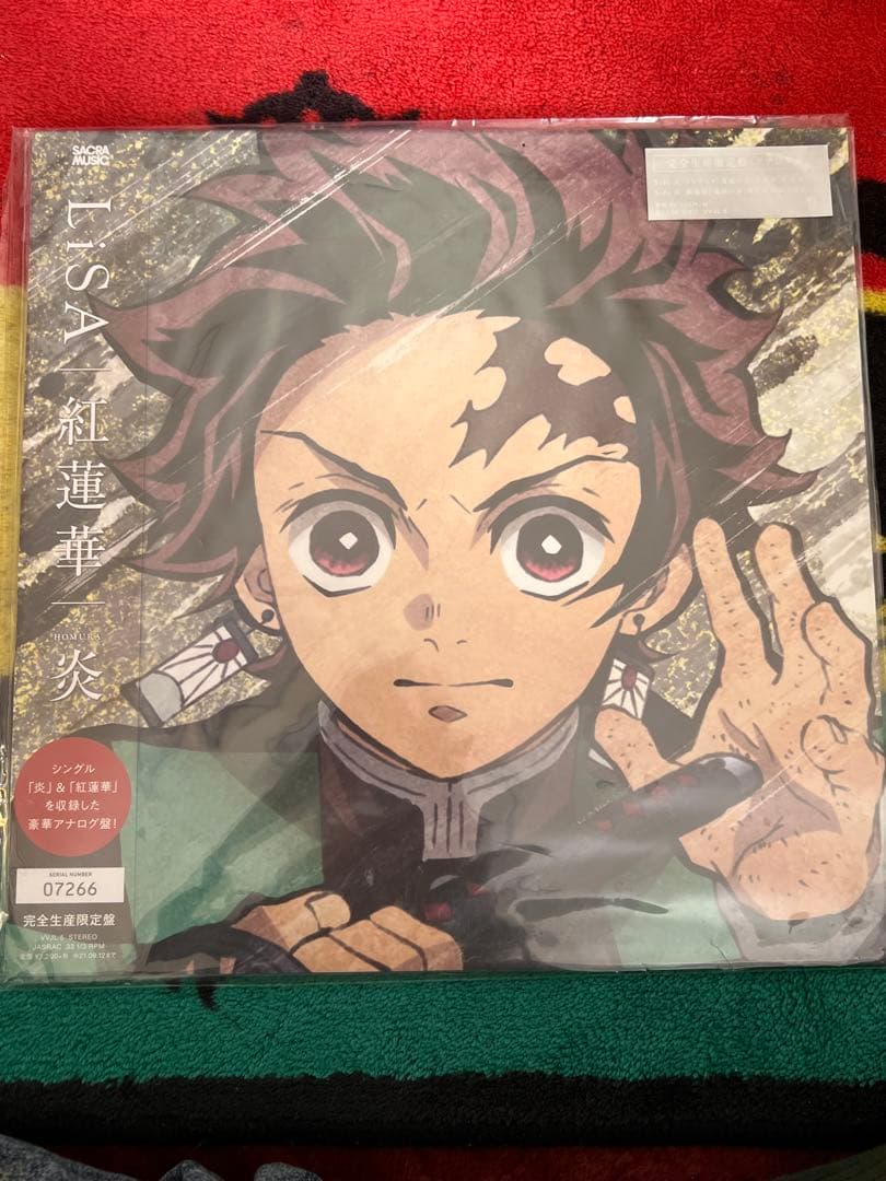 LISA 炎 LP 鬼滅の刃　レコード