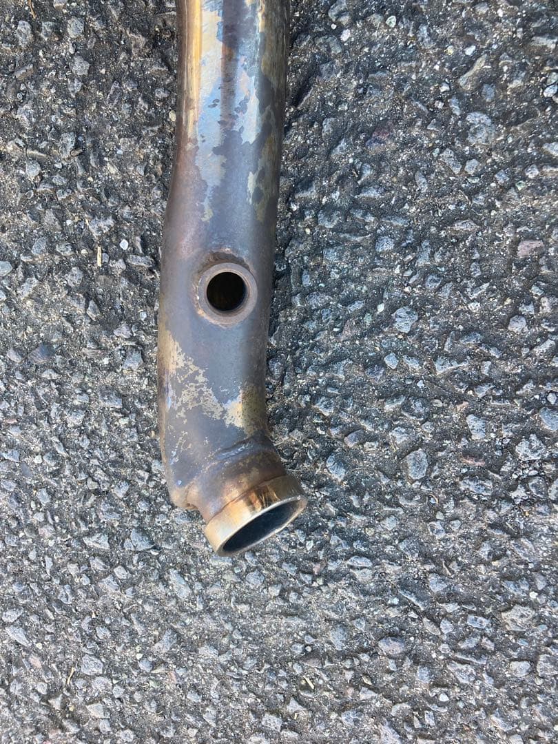 リ*ク様 ハーレー ソフテイル ドラックパイプ ステンレス製ショート管