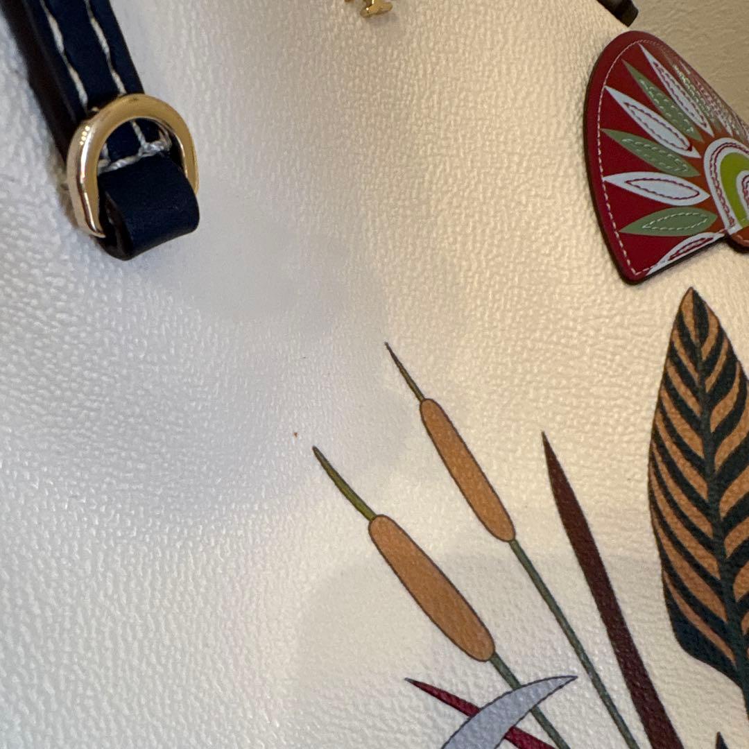 トリーバーチ　ボタニカル　トートバッグ 大容量