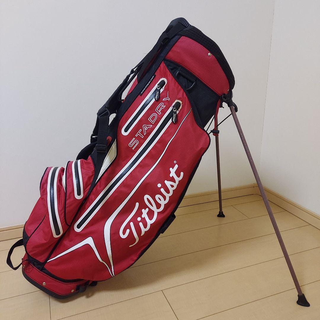 Titleist タイトリスト 9型 キャディバック 軽量 スタンド★耐水モデル