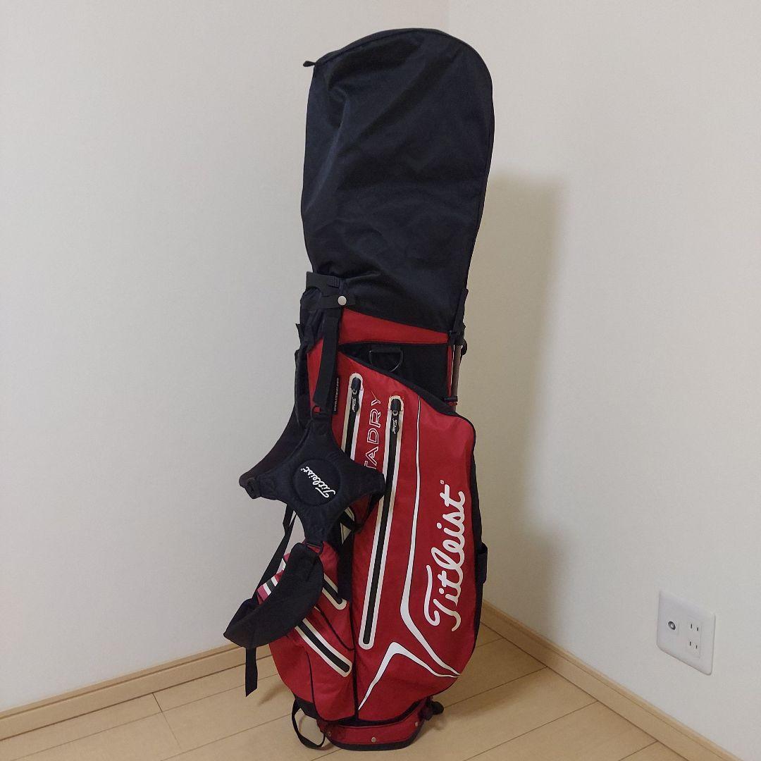 Titleist タイトリスト 9型 キャディバック 軽量 スタンド★耐水モデル