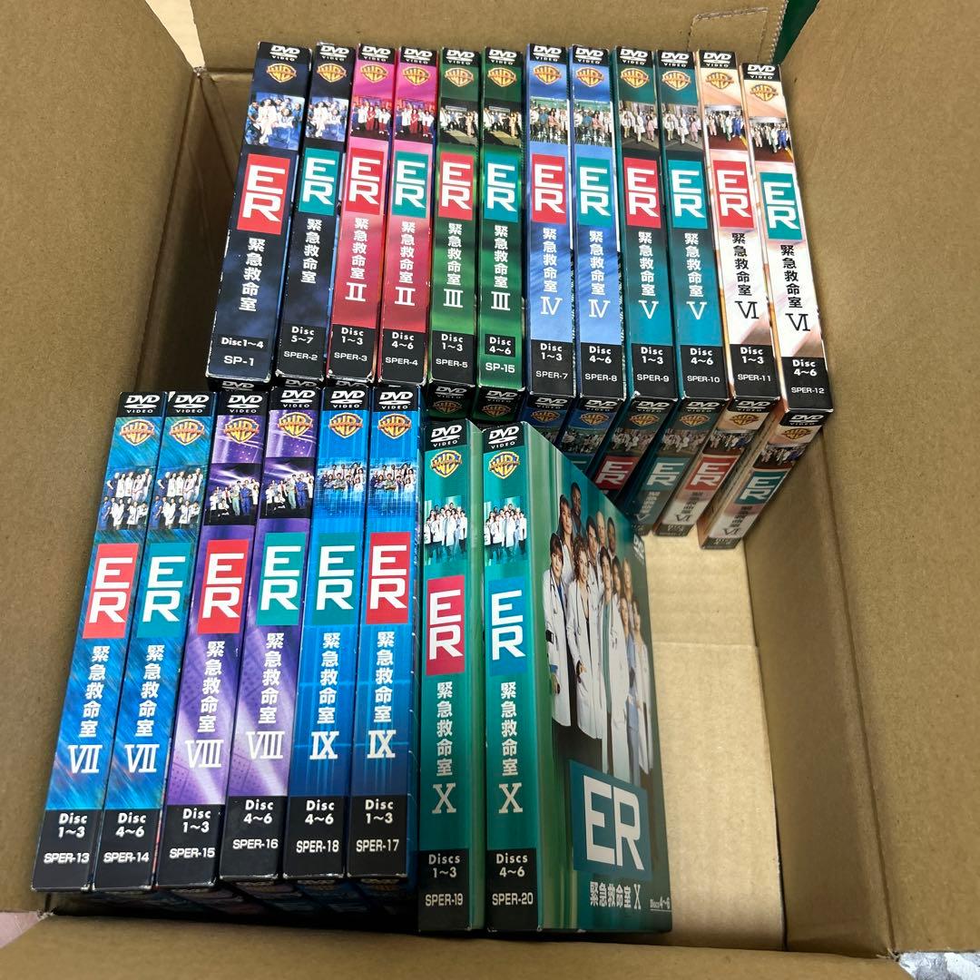 ER 救急救命室 1から10セット売り DVD おまけ プリズンブレイクなど！