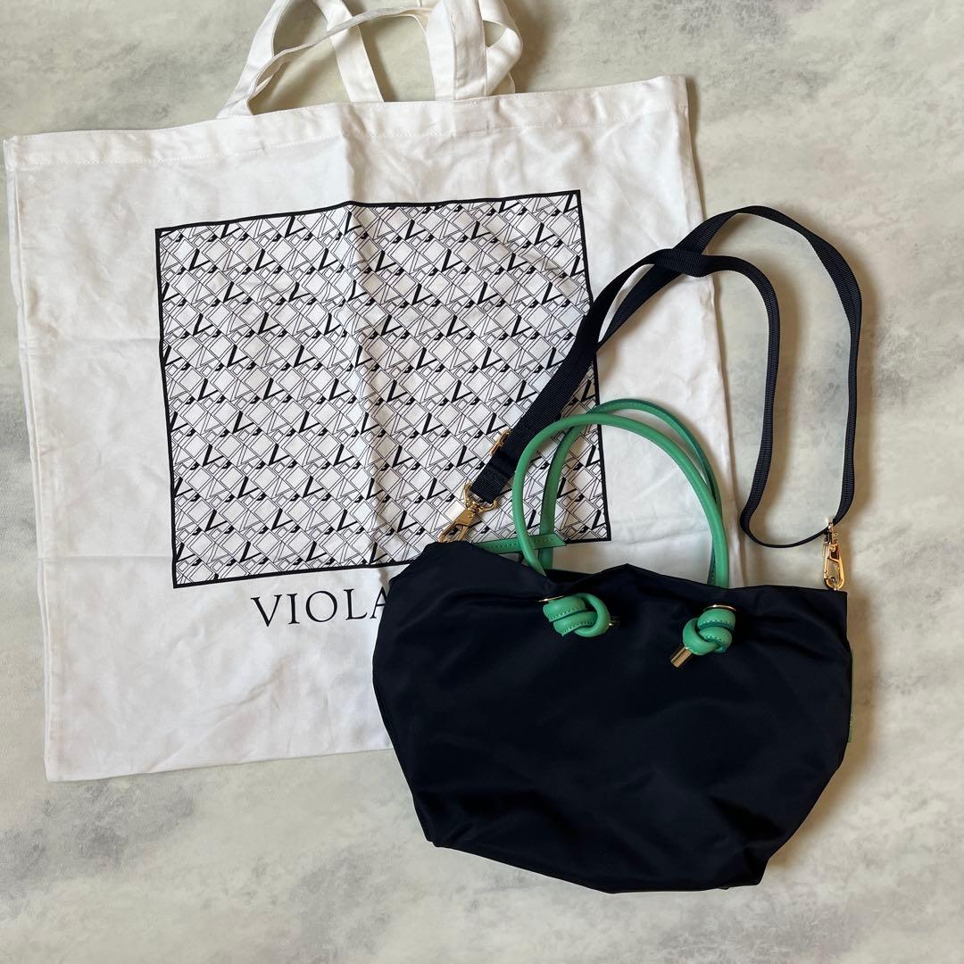 未使用品 ヴィオラドーロ BIANCA Sサイズ　ブラック　グリーン