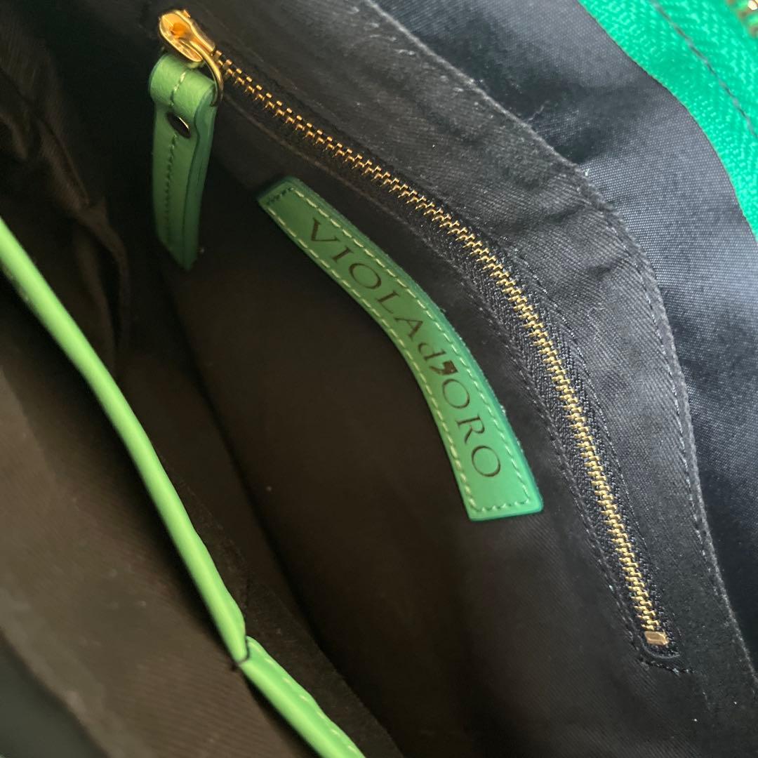 未使用品 ヴィオラドーロ BIANCA Sサイズ　ブラック　グリーン