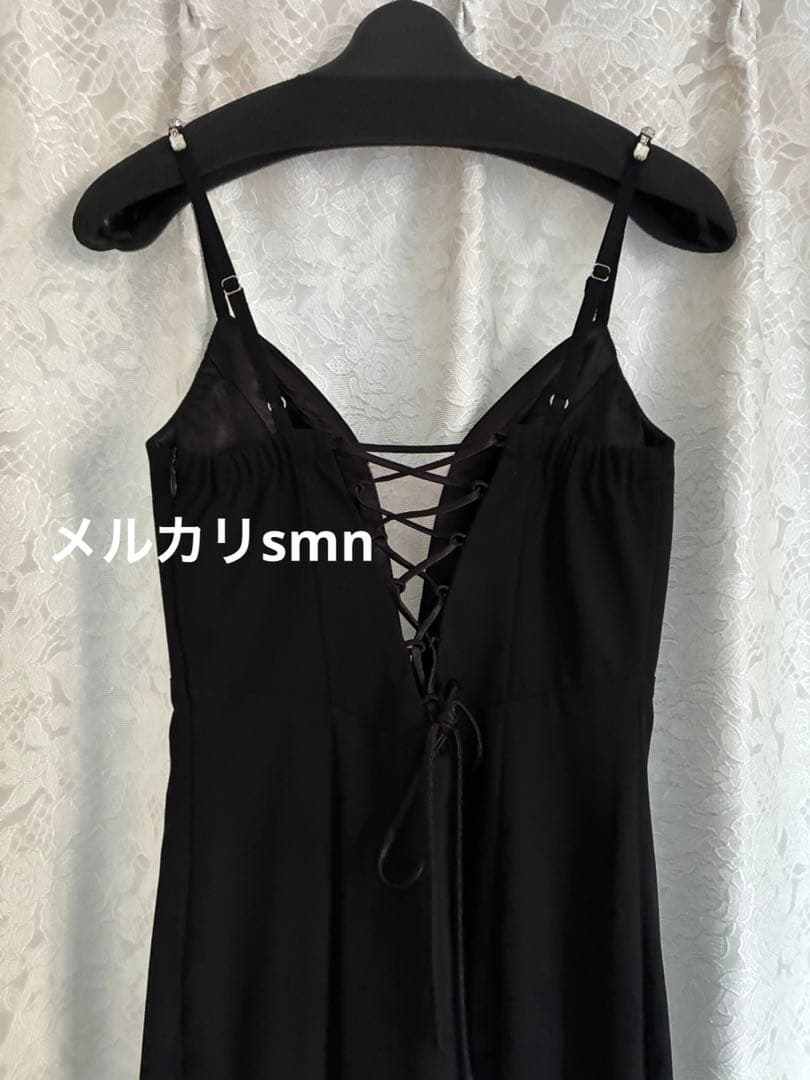 robe de fleurs glossy ドレス　S ブラック　シュガー