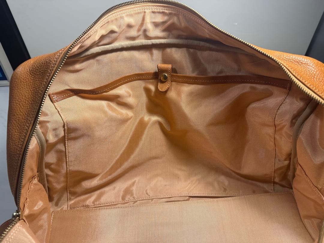 PORTER × CASTER レザー ブリーフバッグ キャメル 本革 鍵付き