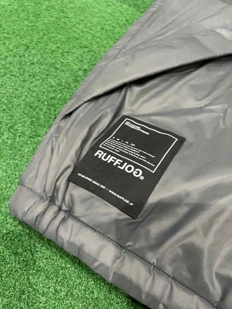 【新品】RUFFLOG LIGHT HOODIE JACKET グレー L