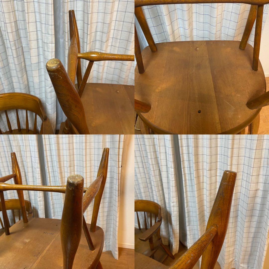 SALE 飛騨 柏木工 クランデザイン ダイニングチェアUSED品