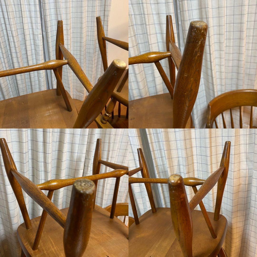 SALE 飛騨 柏木工 クランデザイン ダイニングチェアUSED品