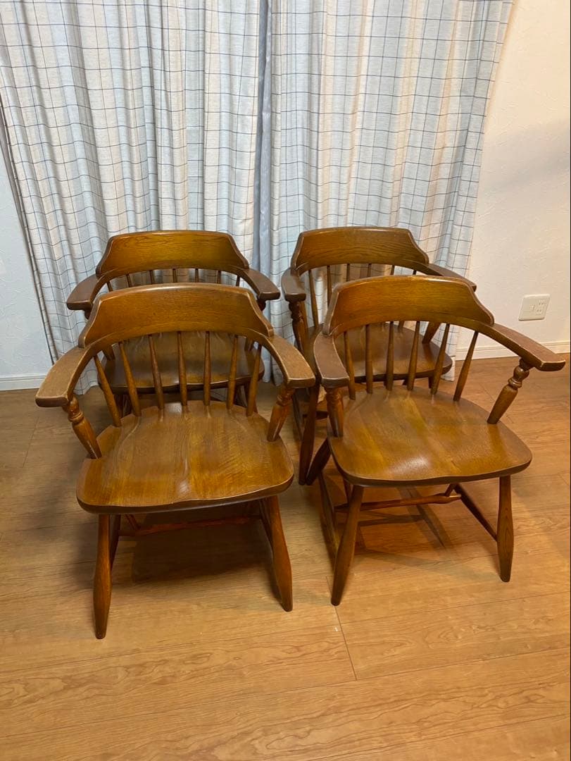 SALE 飛騨 柏木工 クランデザイン ダイニングチェアUSED品