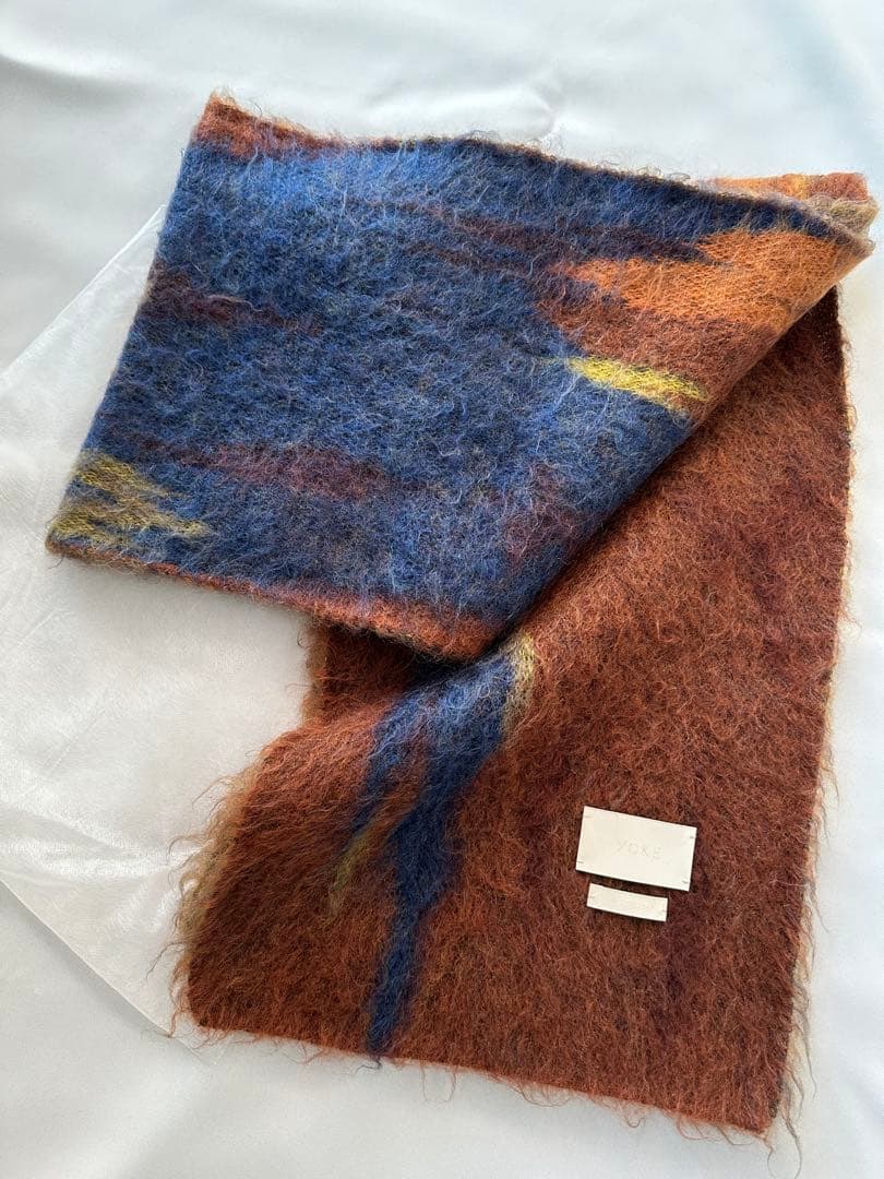 YOKE STILL JACQUARD LONG STOLE マフラー ストール