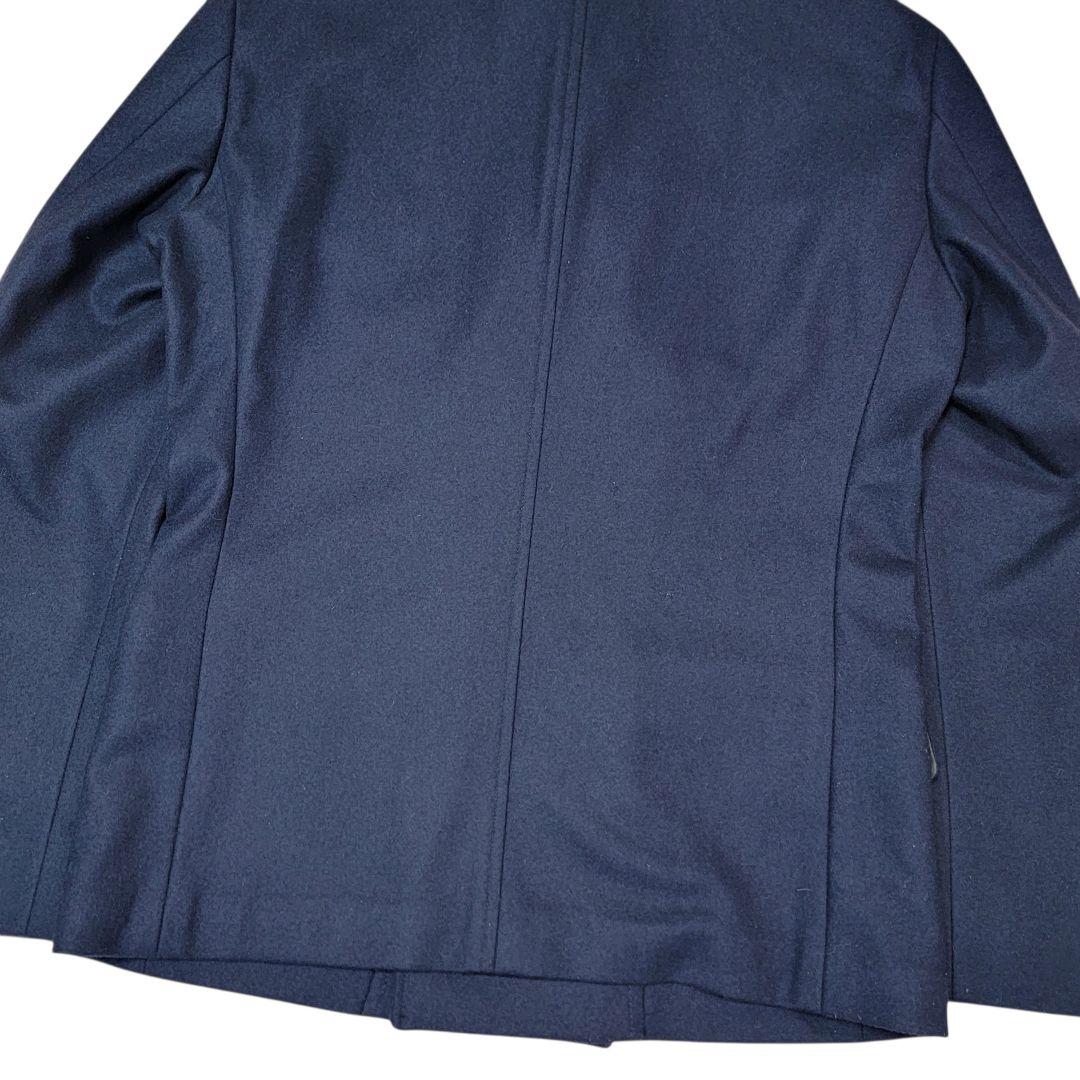 ほぼ未使用 OCEANS掲載 ブランネル D6B ダブルジャケット 48 紺