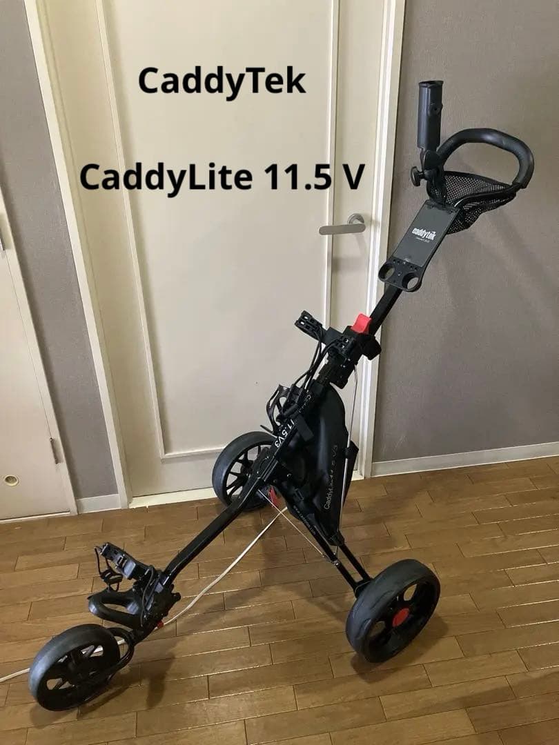 CaddyTek CaddyLite 11.5 V3 ゴルフプッシュカート
