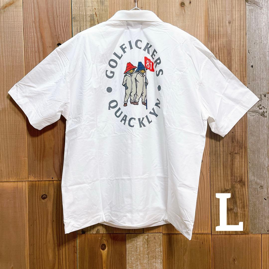 Golfickers ゴルフィッカーズ ワイドシルエット 半袖シャツ ウェア