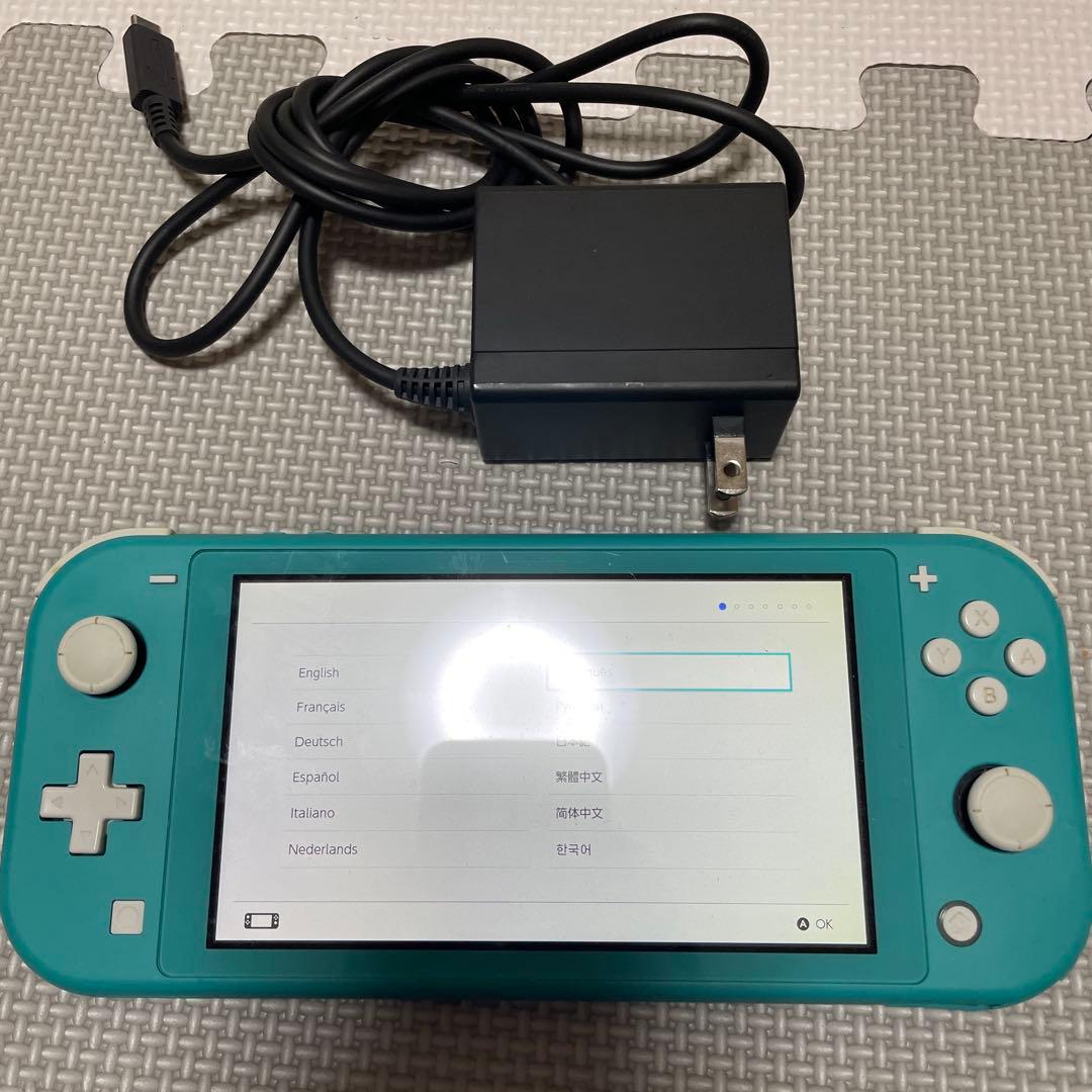 Switchライトターコイズ