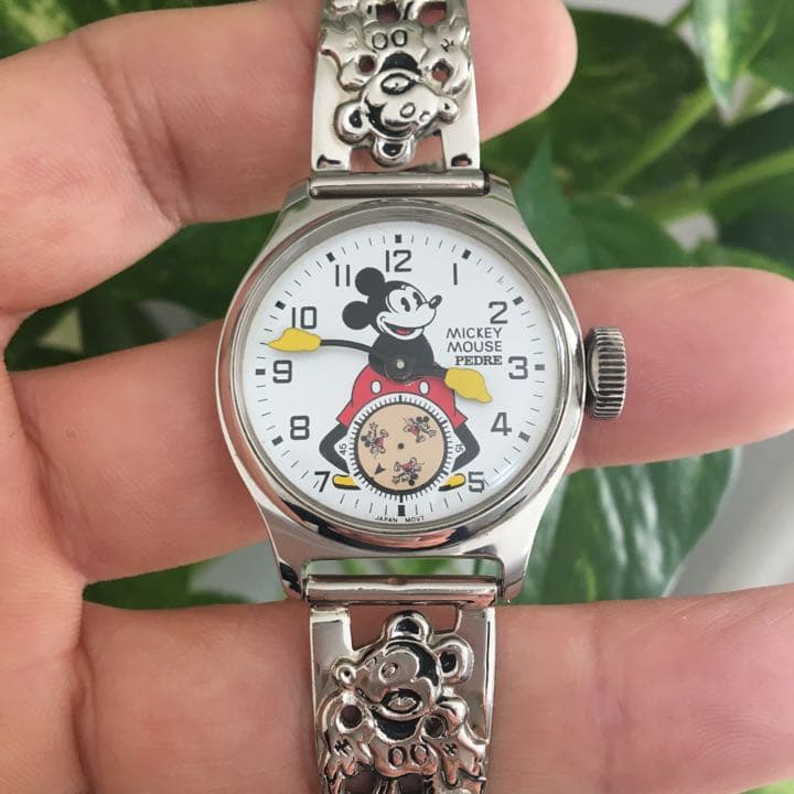 希少レトロ　PEDRE ミッキー 腕時計
