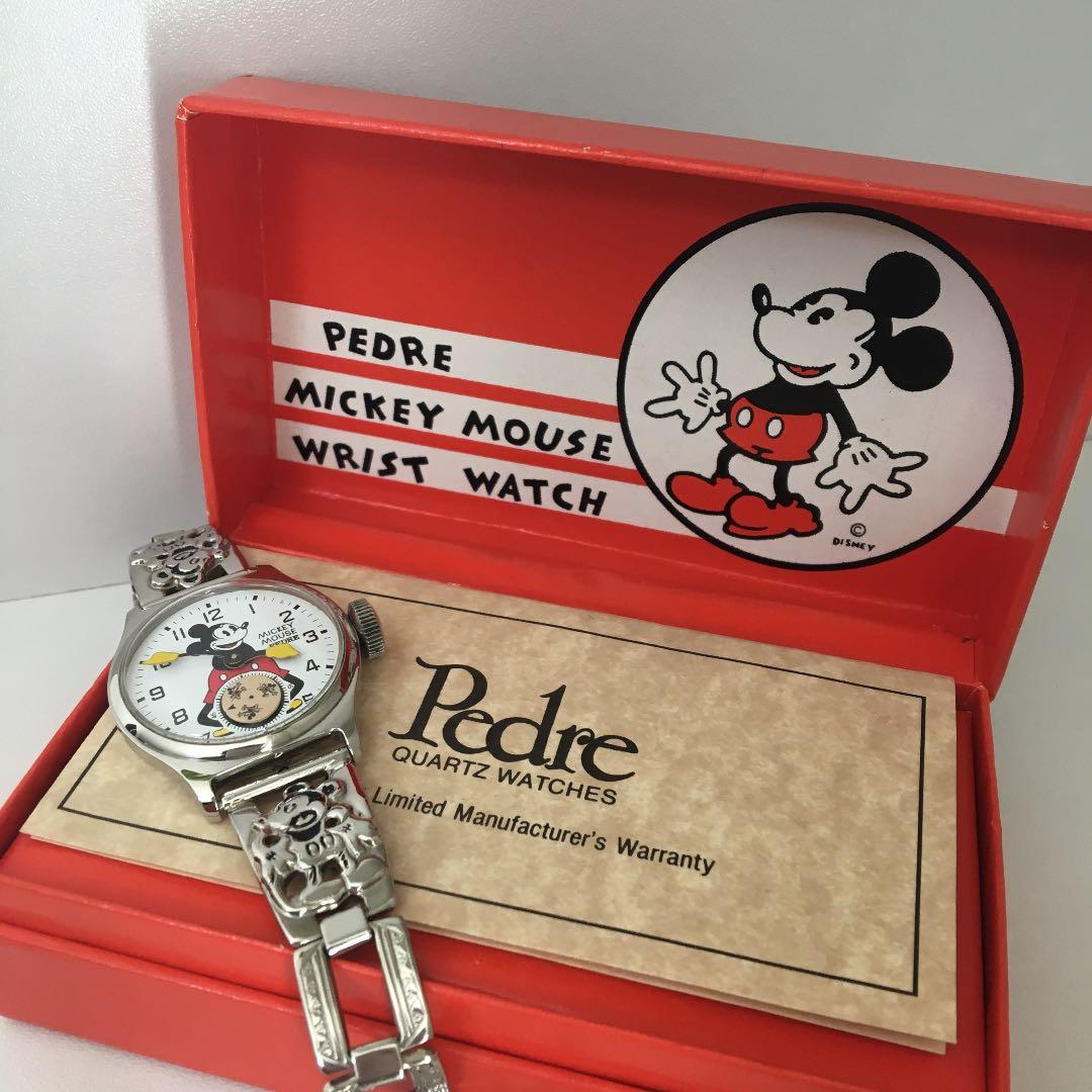 希少レトロ　PEDRE ミッキー 腕時計