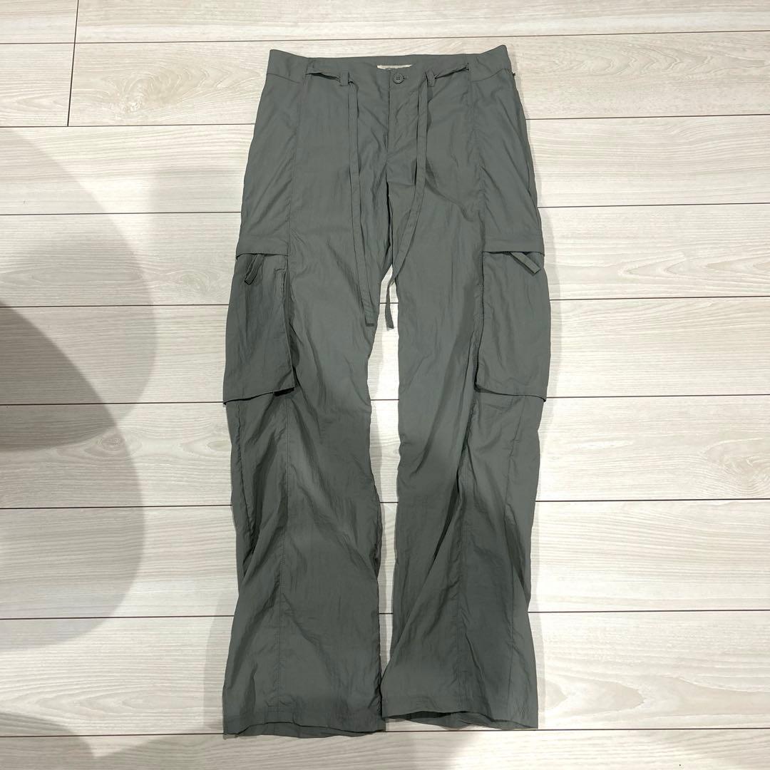 パロマウール 23aw ナイロンカーゴパンツ