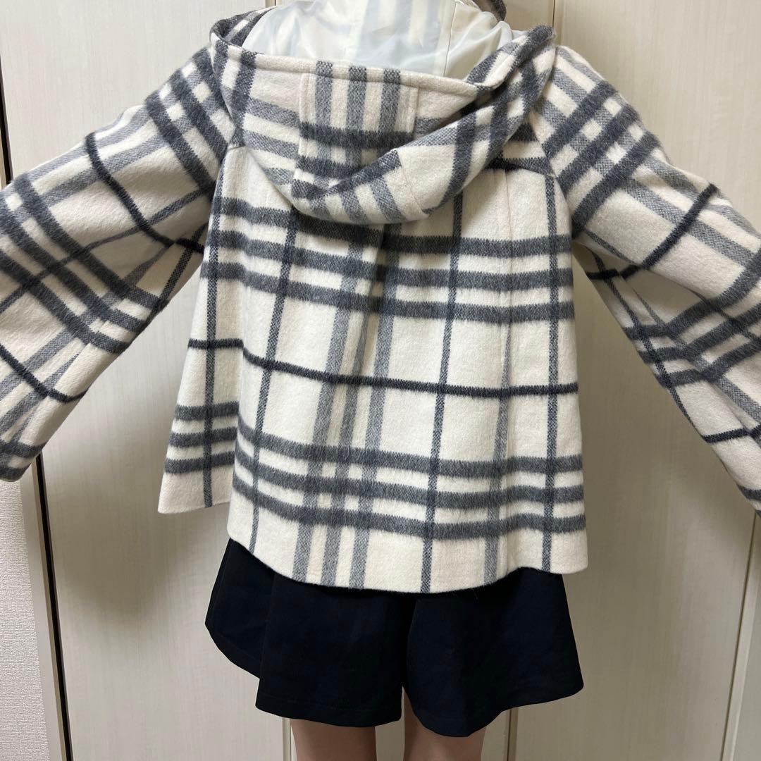 BURBERRY BLUE LABEL ポンチョ　毛78%