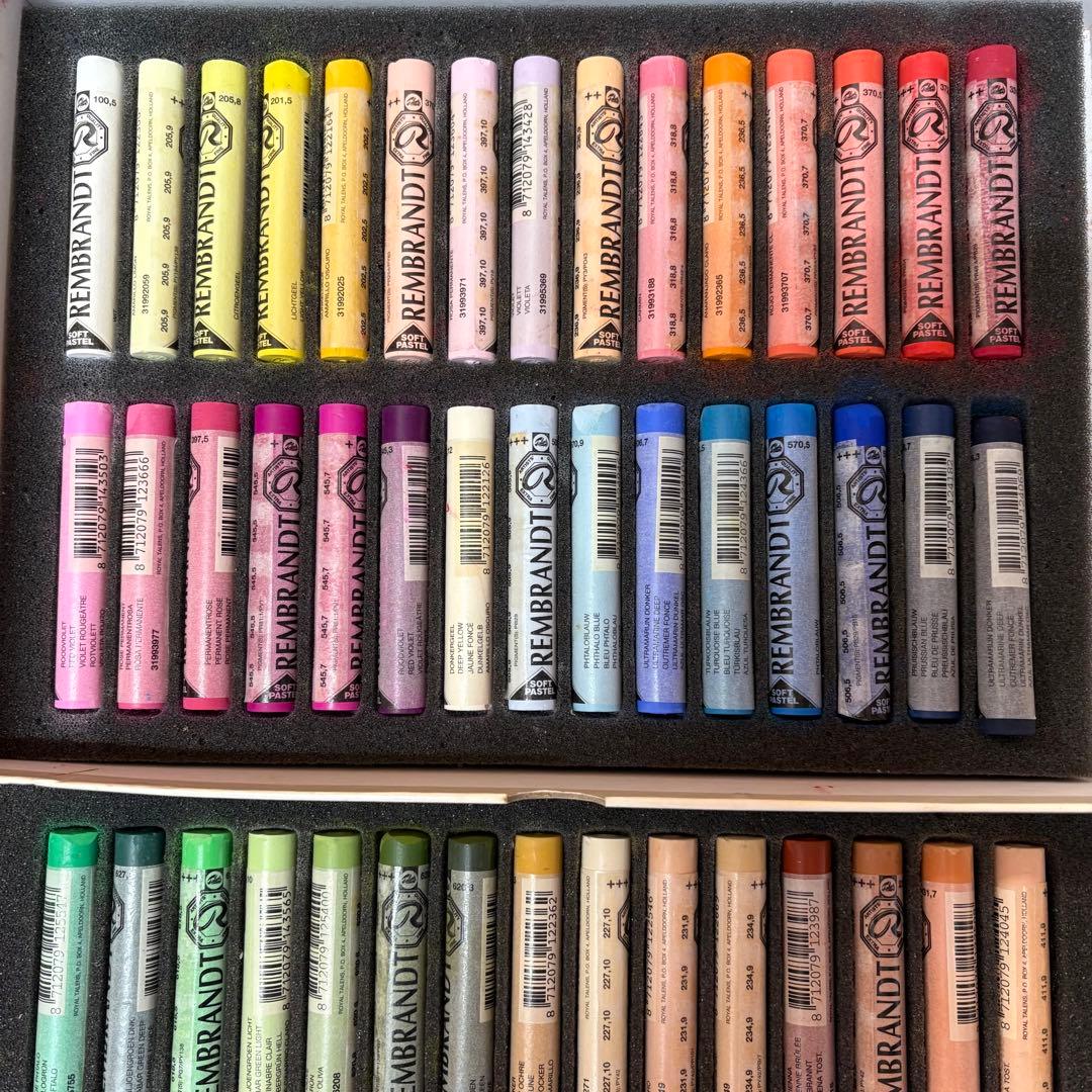 Rembrandt 60 Soft Pastels ポートレートセレクション