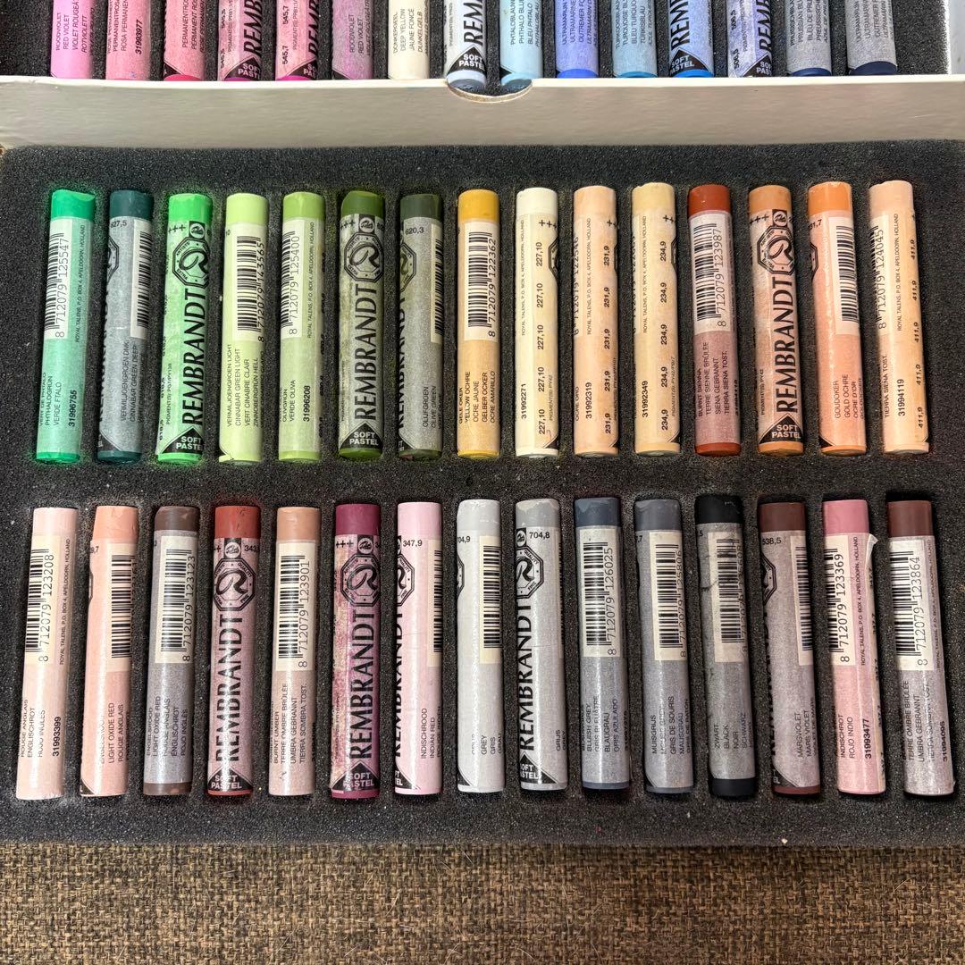 Rembrandt 60 Soft Pastels ポートレートセレクション