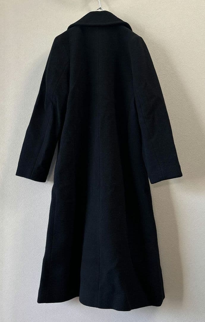 MERCURYDUO マーキュリーデュオ ウールチェスターコート　黒 ブラック