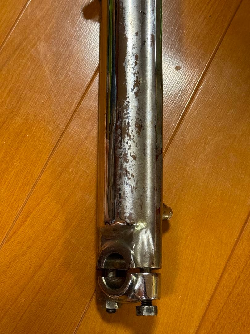 HONDA CBX400F 純正 ボトムケース フロントフォーク メッキ バイク