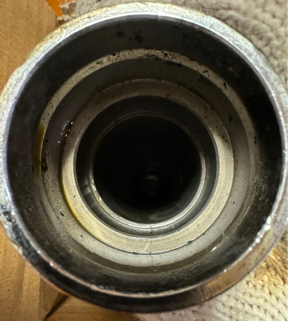 HONDA CBX400F 純正 ボトムケース フロントフォーク メッキ バイク