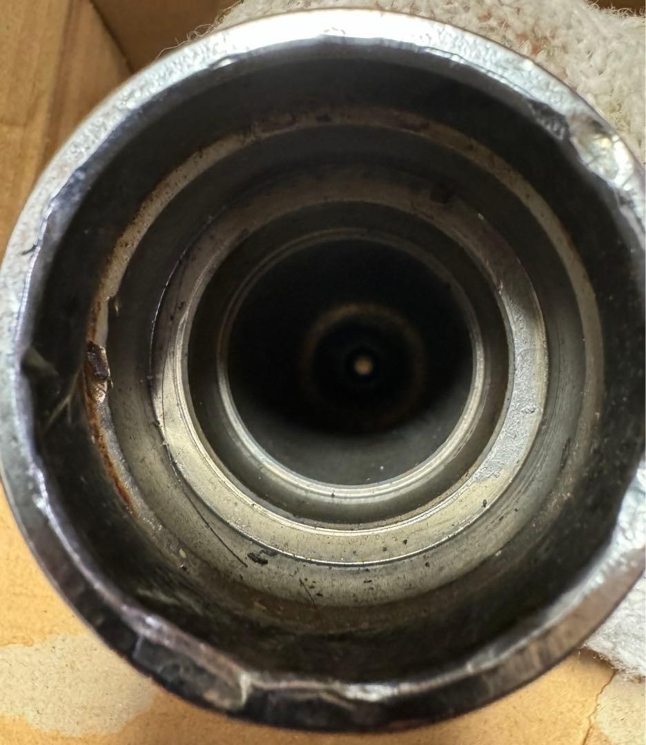 HONDA CBX400F 純正 ボトムケース フロントフォーク メッキ バイク