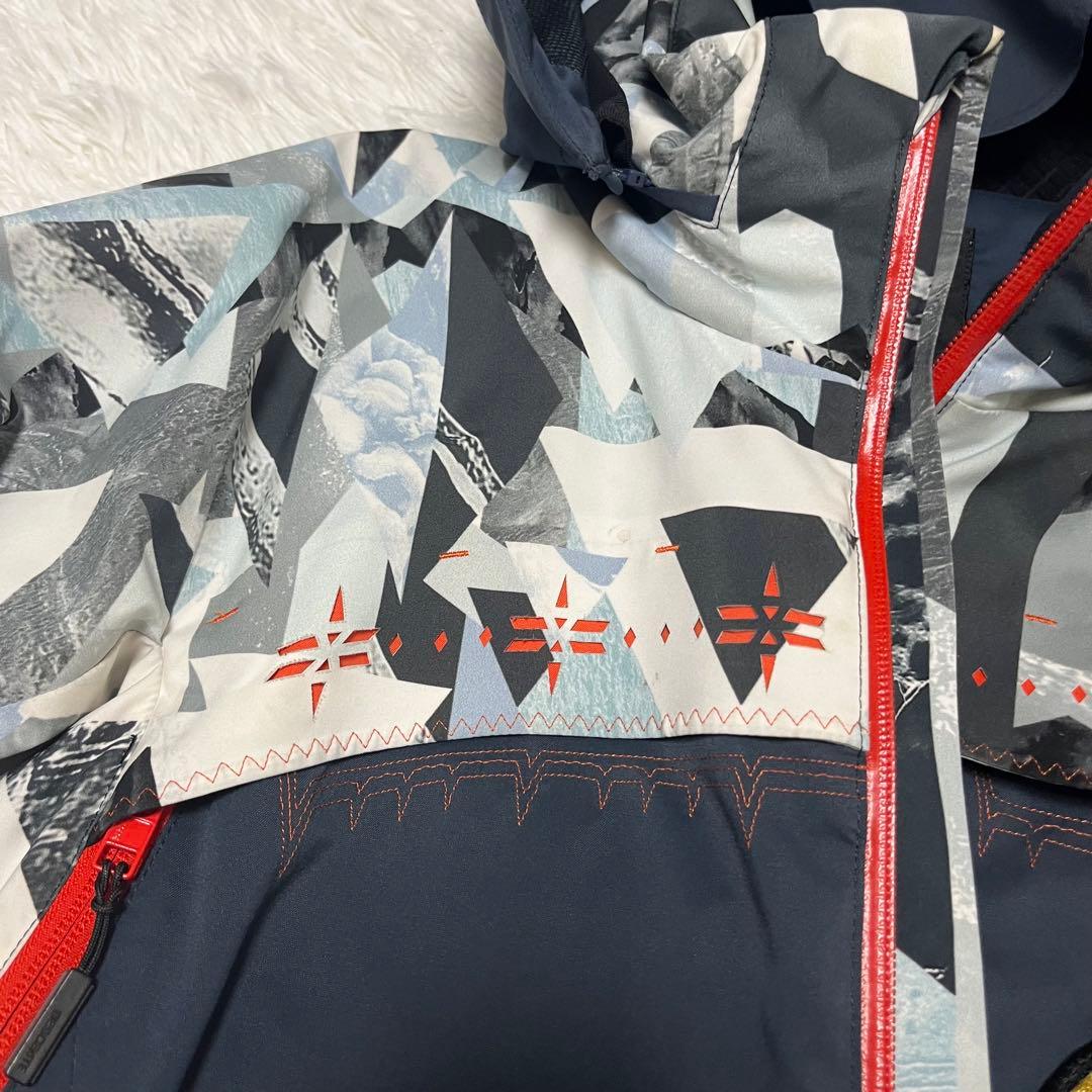 最高級 デサント DESCENTE オガサカ OGASAKA デモ 総柄 白