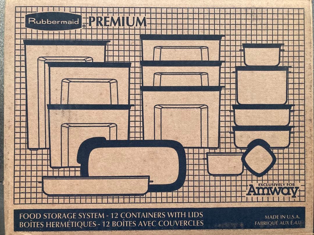 m*n様 ラバーメイド 食品保存容器セット 12個