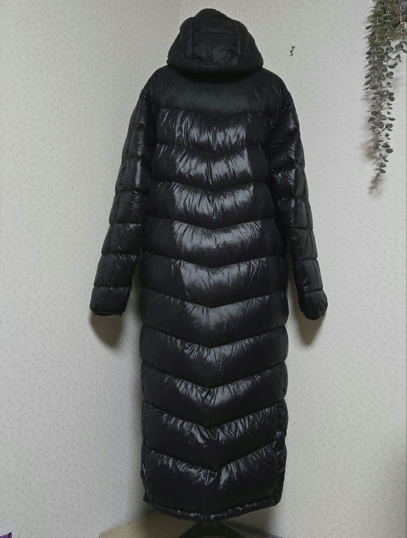 美品　adidas　ベンチコート　l　ダウンコート　ブラック　L　軽量　黒