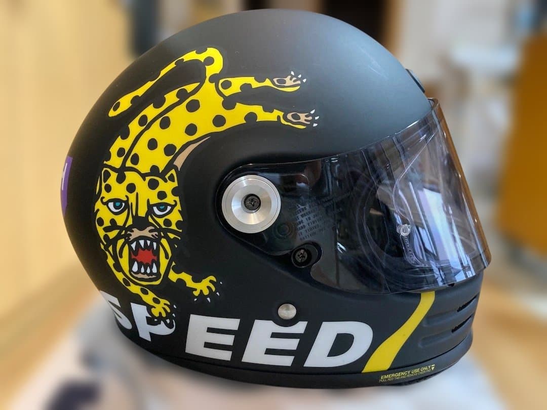SHOEI グラムスター チーター カスタム 新品同様品 メローシールド付属