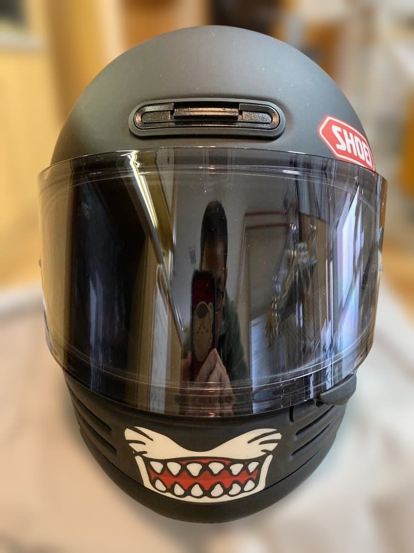 SHOEI グラムスター チーター カスタム 新品同様品 メローシールド付属