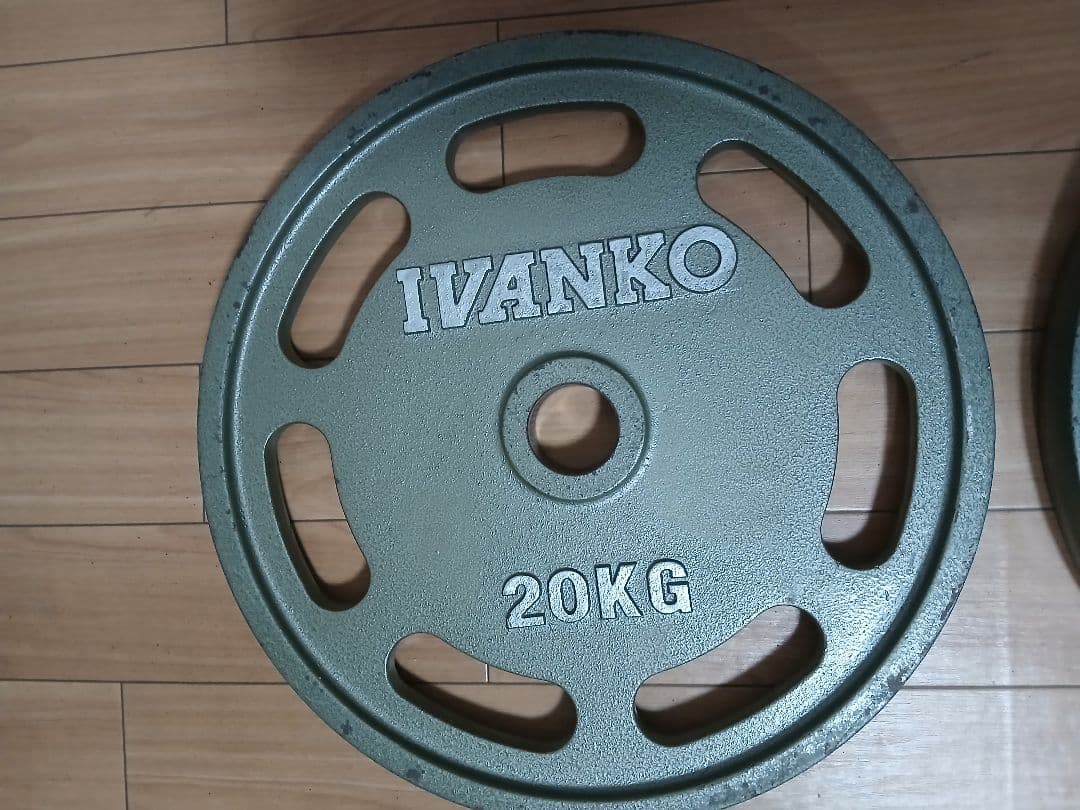 ①IVANKOイヴァンコ ラバープレー20kg x 1枚穴径50mm(同時購入)