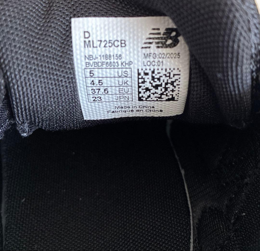 New BalanceニューバランスML725 CB 23.0センチ　レディース