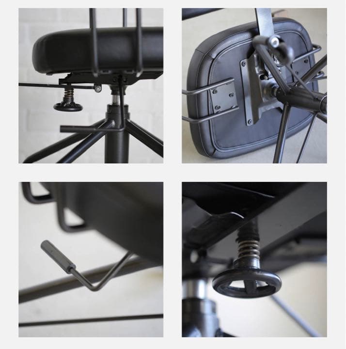 crash gate クラッシュゲート ランド デスクチェア 肘付 ブラック