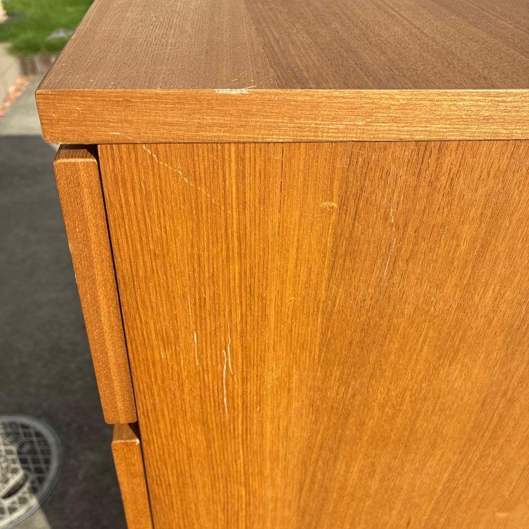 無印良品 タモ材6段チェスト