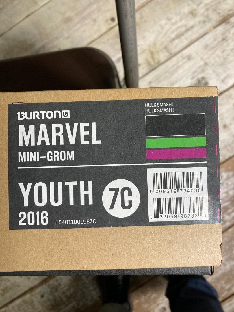 【新品】BURTON MARVEL MINI-GROM
