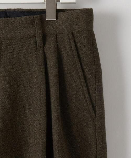 パンツ Steven Alan 2PLEATED MORE TAPERED PANTS