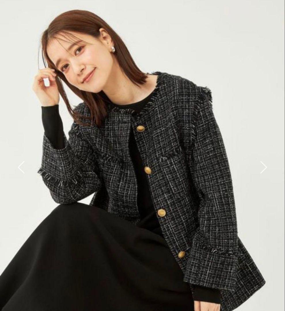 green label relaxing　ツイード 2WAY ジレ ジャケット