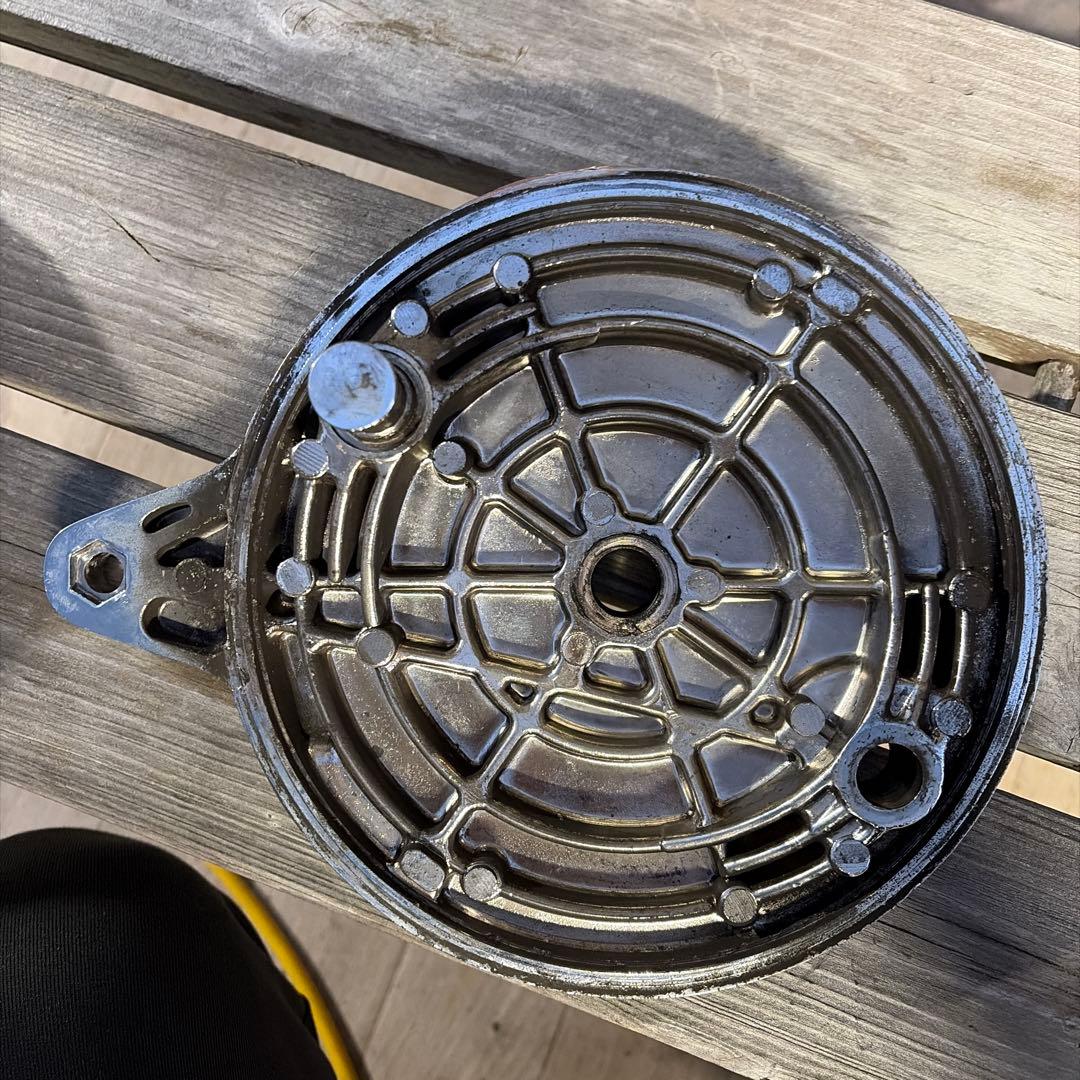 gs400 gt380 ザリ　ゴキ　gs ドラムパネル　メッキ