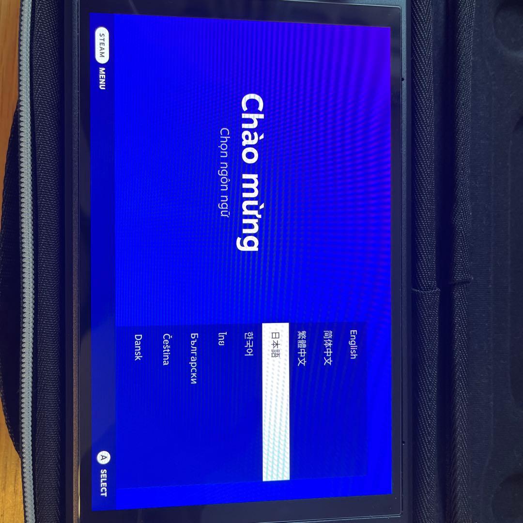 Steam Deck OLED 512GBモデル アダプタ・ケース付・購入証明有