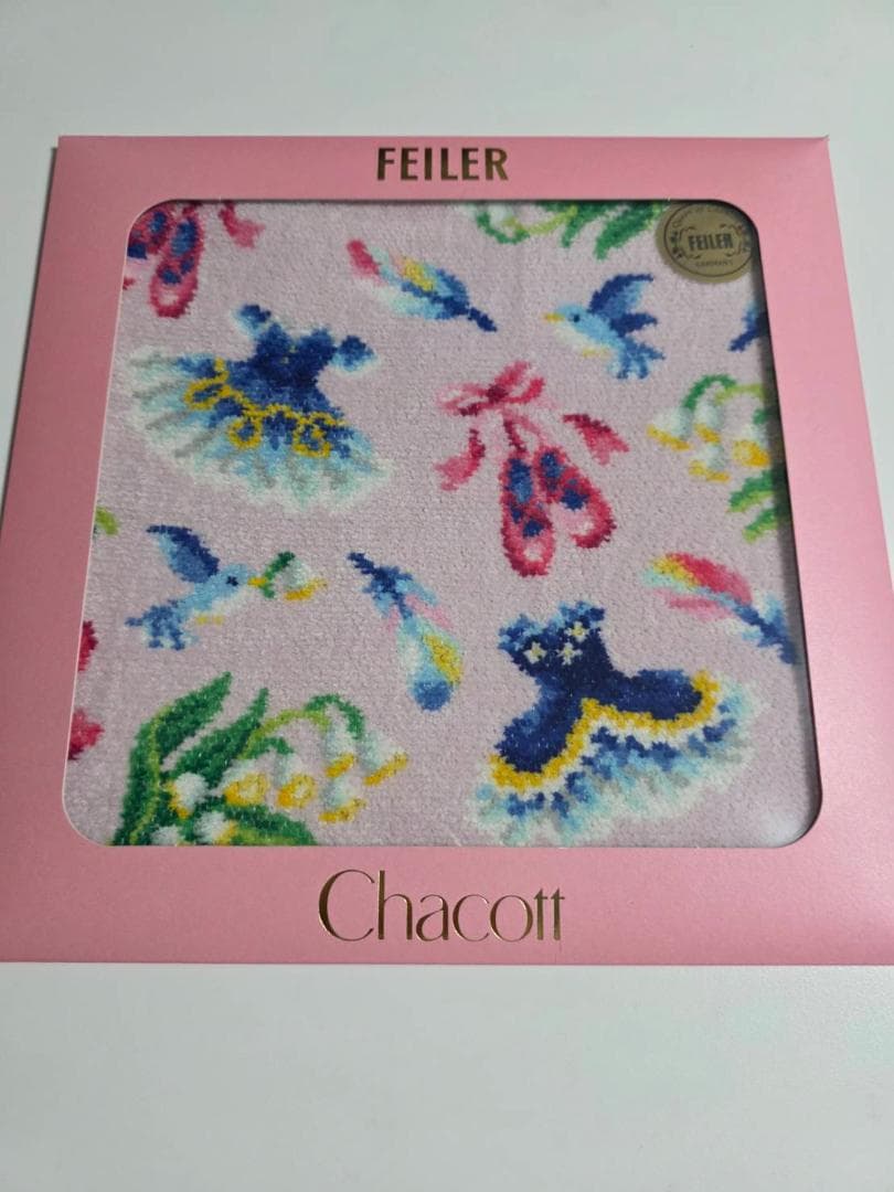 レア　フェイラー　チャコット　コラボ　フロリナ　ハンカチ　×　巾着　セット