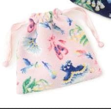 レア　フェイラー　チャコット　コラボ　フロリナ　ハンカチ　×　巾着　セット