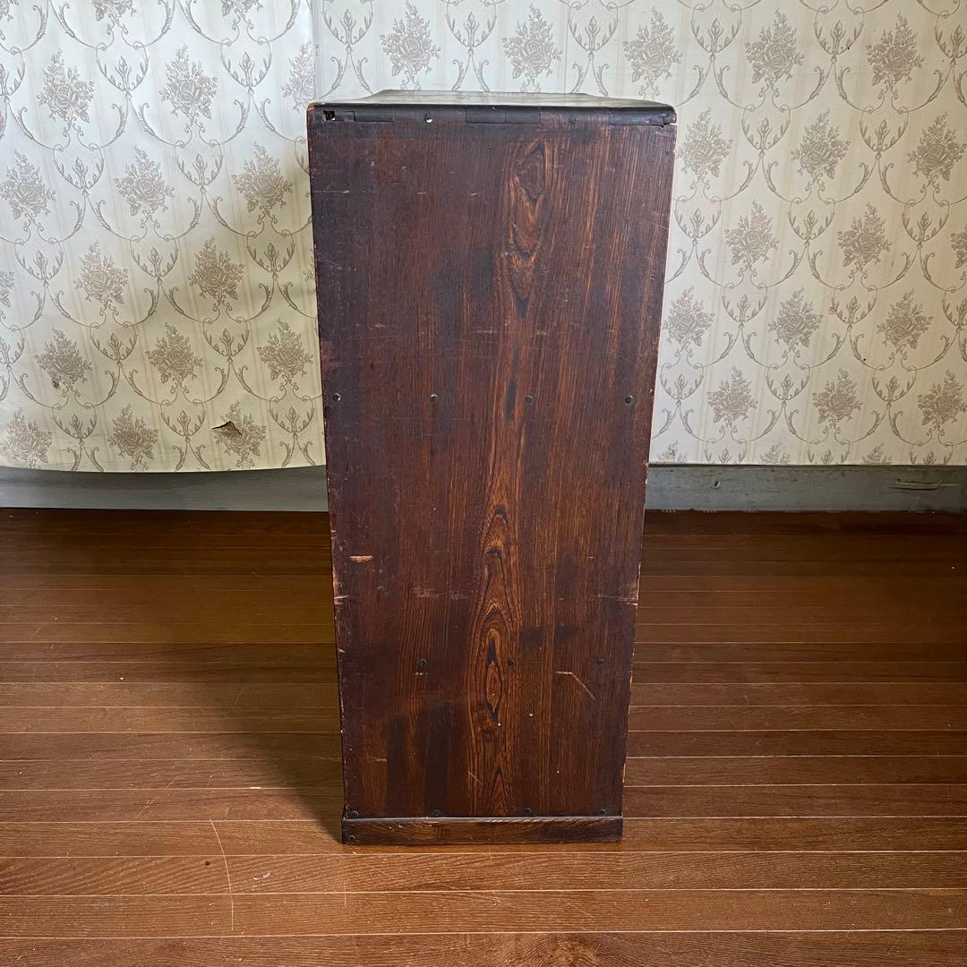 【アンティーク】木製 天然木 茶棚 茶箪笥 水屋箪笥 飾り棚 食器棚 時代家具