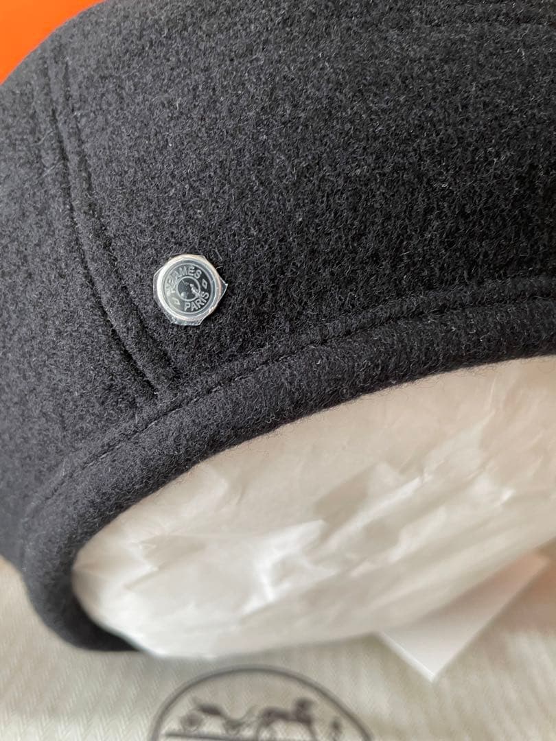 HERMES ベレー《サントノーレ》クルー・ド・セル　57